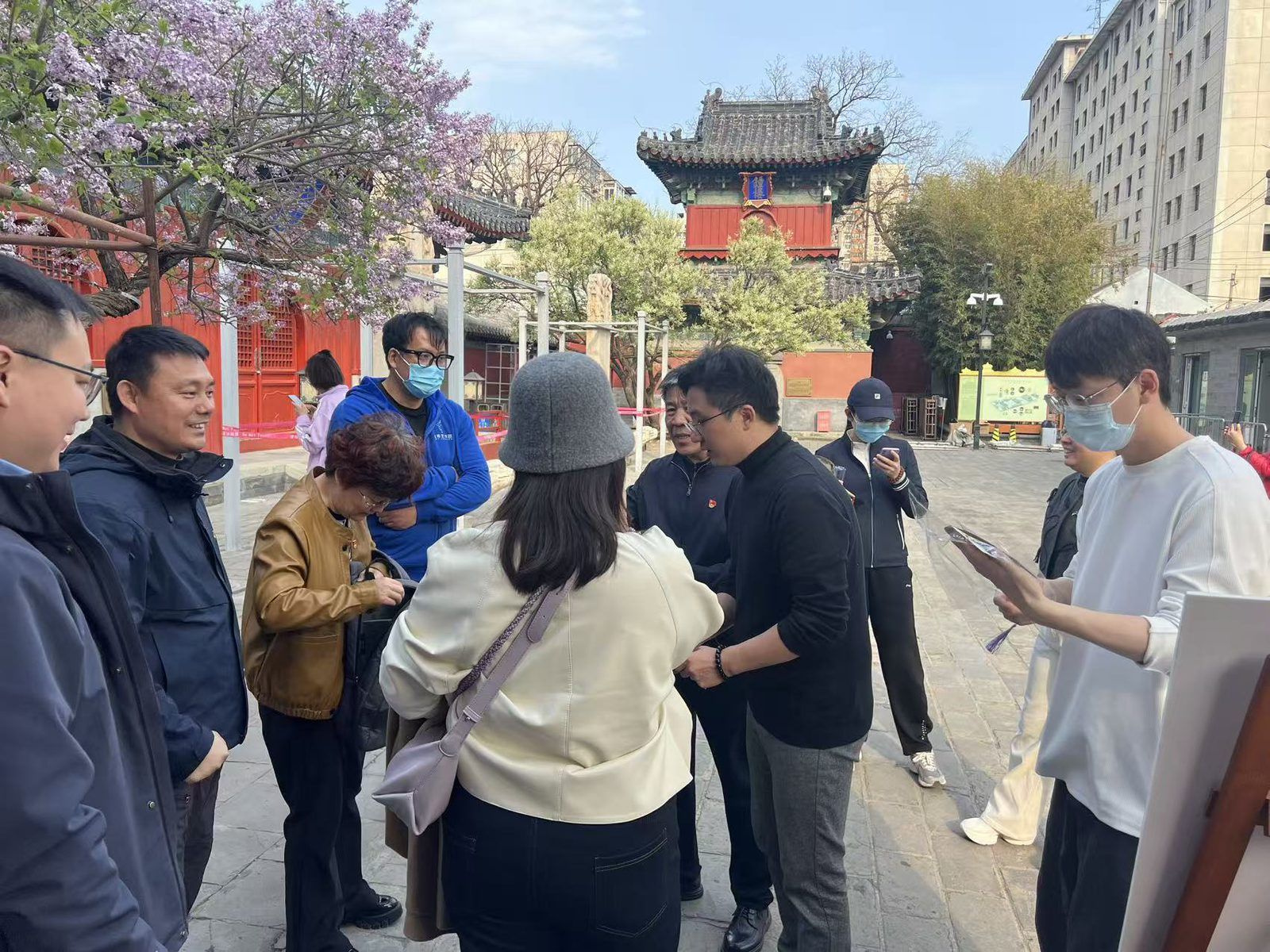 智化寺梨花季 · AI 定制团扇 - 图 5